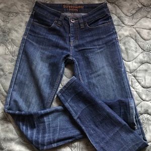 Skinny leg/straight leg jeans!